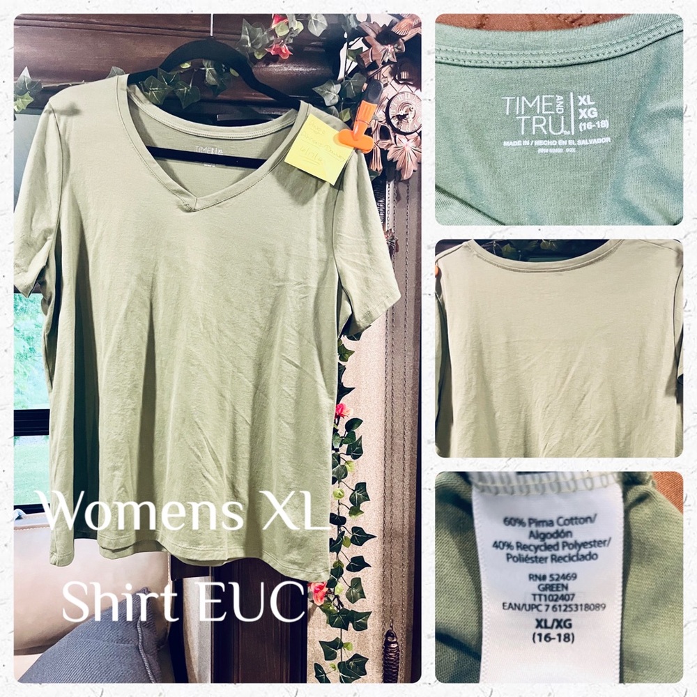 Time & Tru XL Women’s Shirt